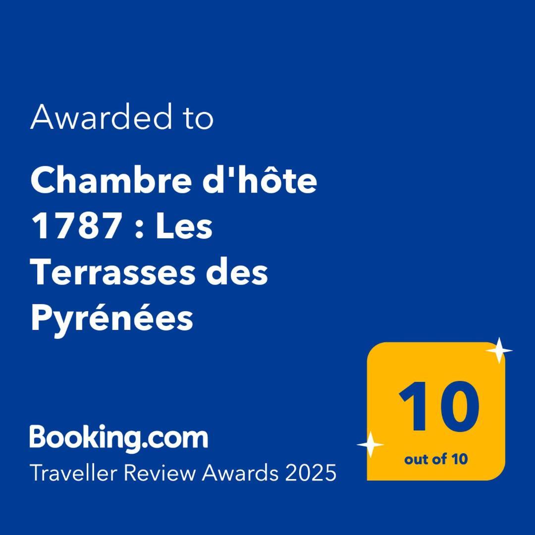 Chambre D'Hote 1787 : Les Terrasses Des Pyrenees Laloubere Екстериор снимка